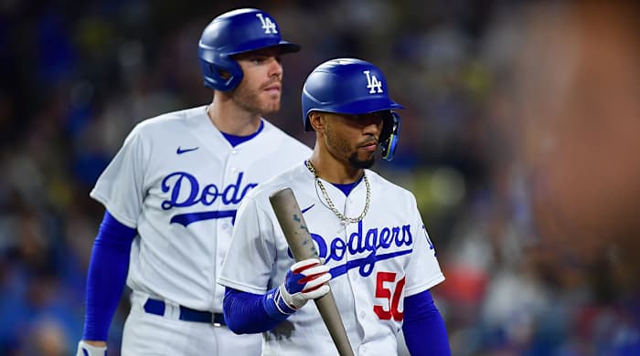 Los Angeles Dodgers sluggers Freddie Freeman and Mookie Betts
